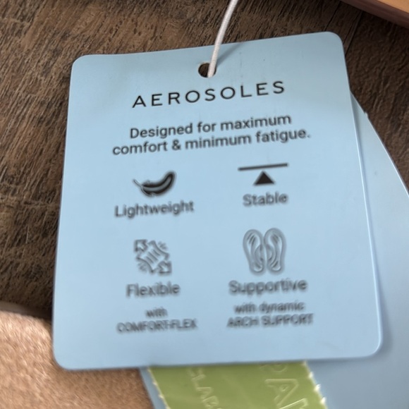 Aerosoles Pierra Slip on, criss-cross sandals,supportive,light,flexible,stable - Picture 5 of 7